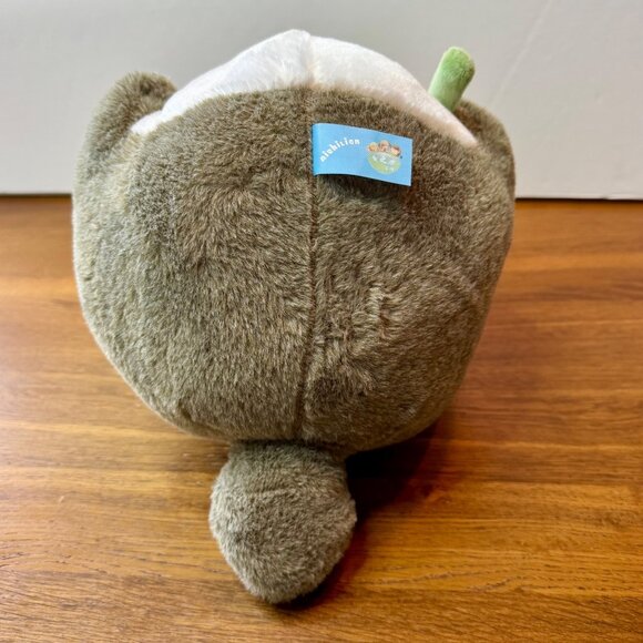 TOTORO Plush Toy With Leaf 11" NEW Studio Ghibli Hanging Stuffed Animal NWT - Picture 6 of 9